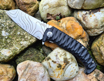 Zavírací nůž ARES, limitovaná edice "Vrstevnice"