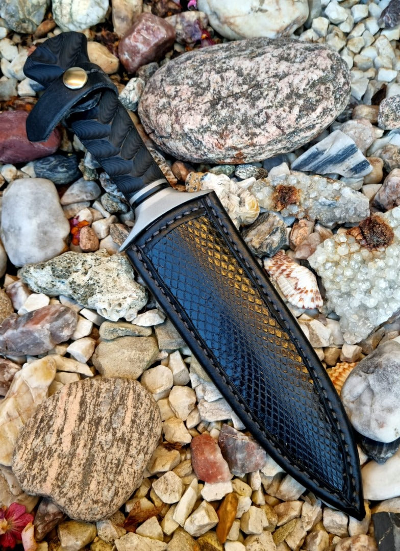 Dolch - Edelstahl Damasteel