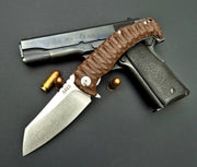 ARES EVO - Linerlock, Axiallager braun - stonewash