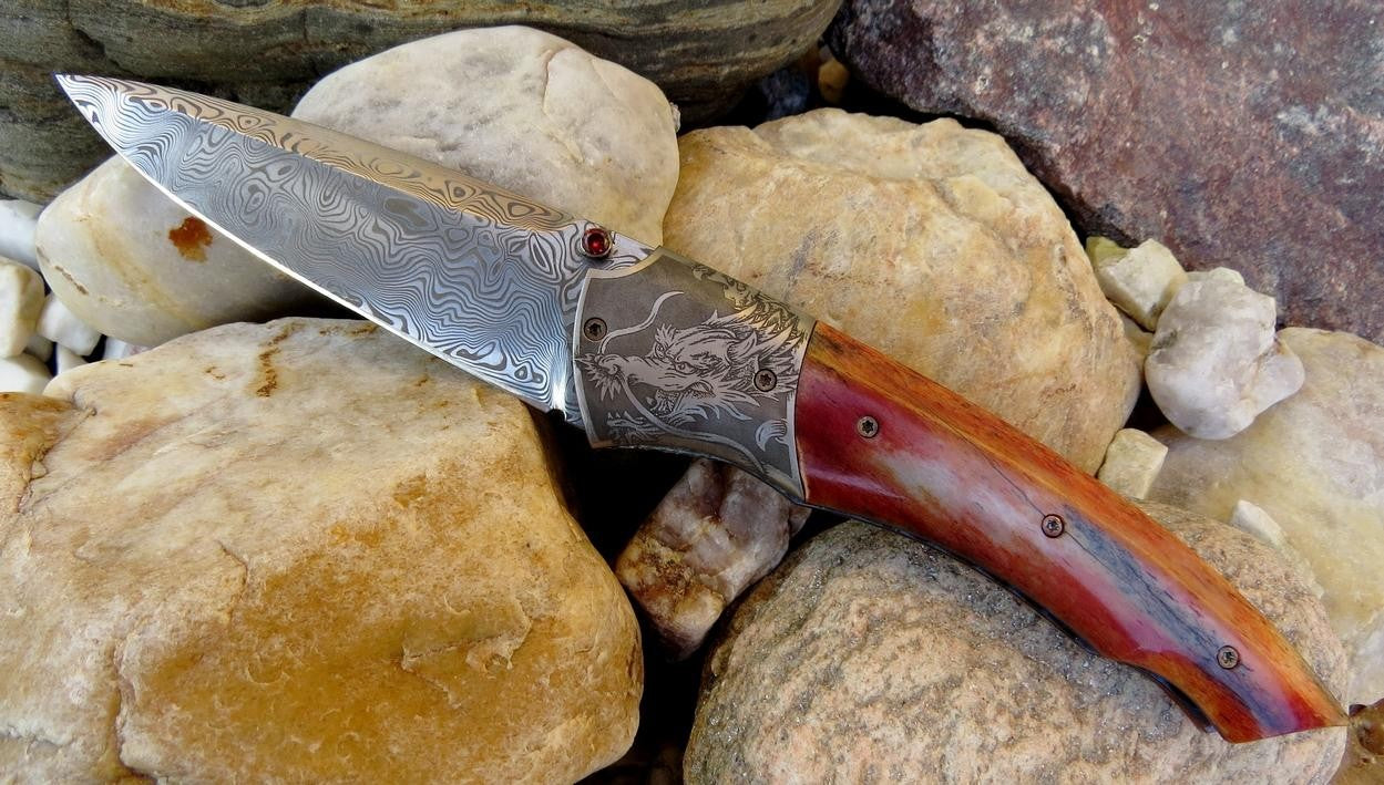 Luxus-Klappmesser Dragon 