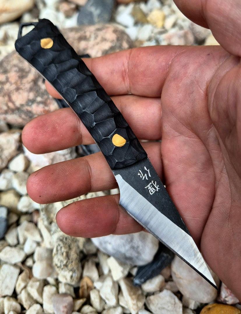 Kiridashi - Ebenholz + Lederscheide