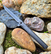 Klappmesser - ELEG Klasic - Stonewash-Metall