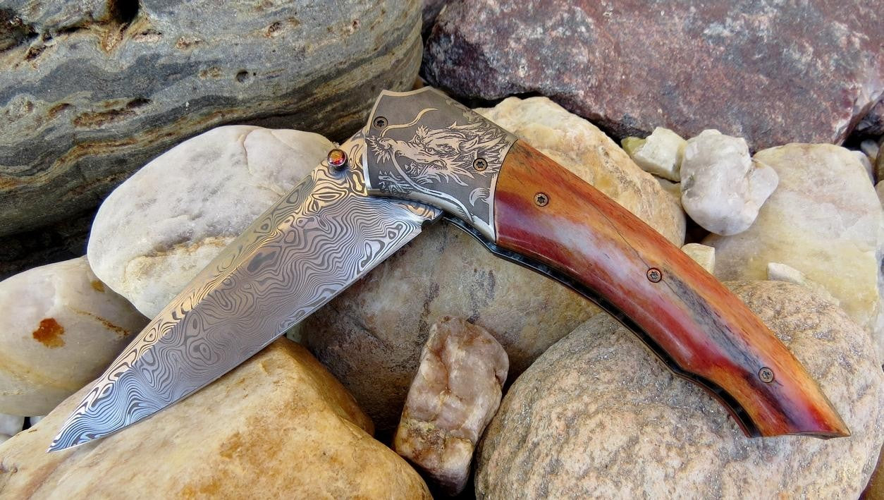 Luxus-Klappmesser Dragon 