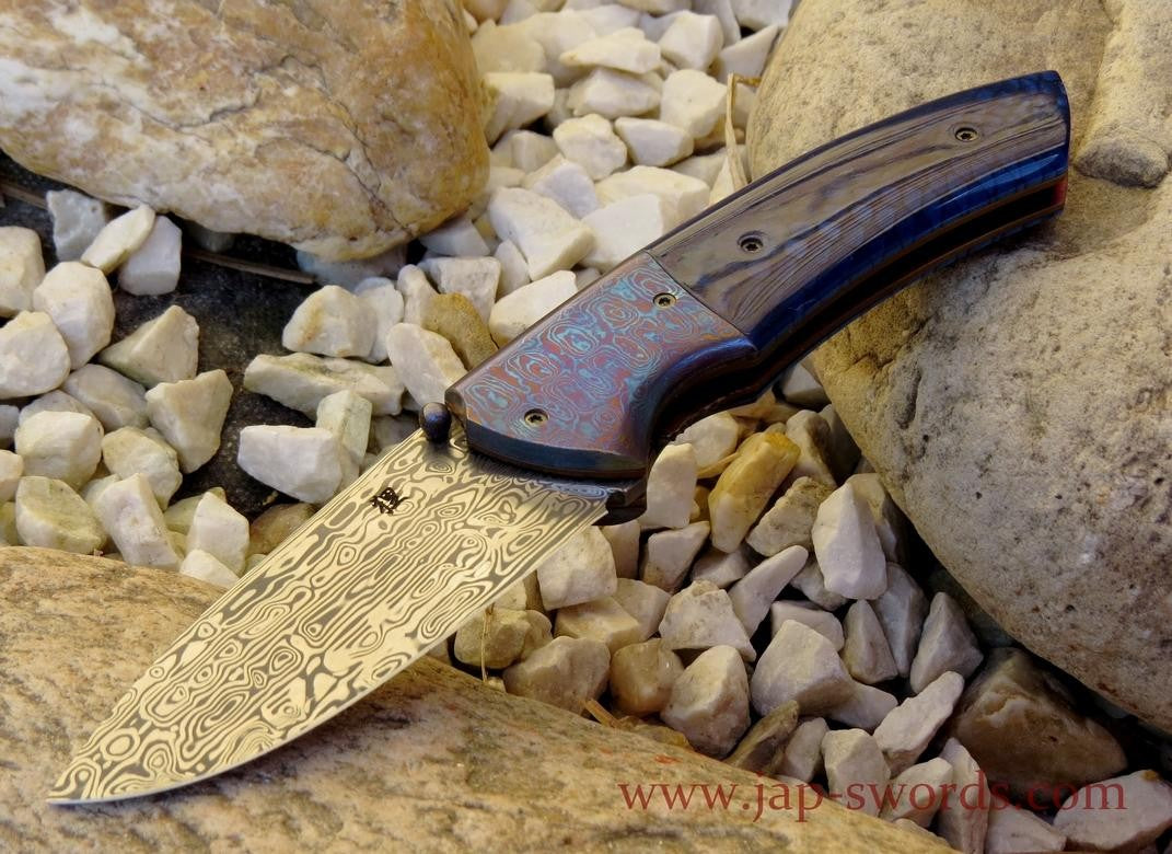 Blue Dragon Luxus-Klappmesser 