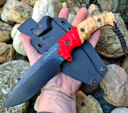 Nůž Charon III červený Bolstr