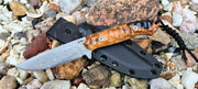 Jagdmesser aus rostfreiem Damaststahl - Oliva