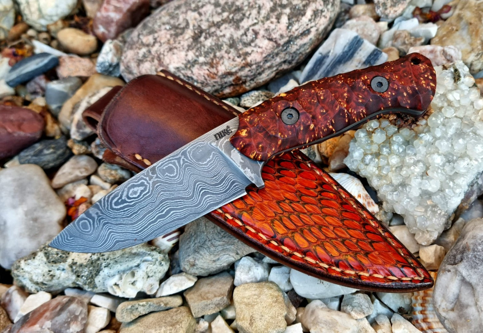Jagdmesser NIKÉ - Karelische Birke