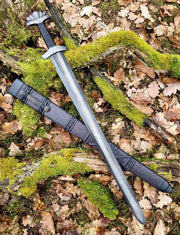 Wikingerschwert - HAVRAN III - Dark Raven - Silber!