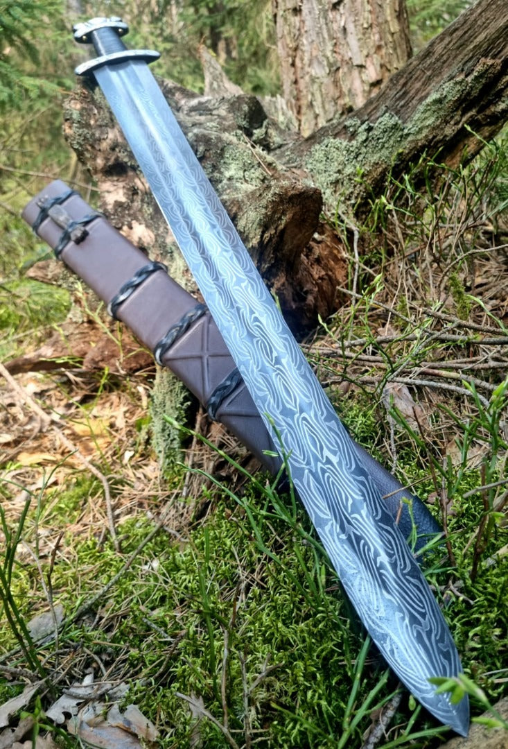 Meč Viking - HAVRAN II Zlato a stříbro!
