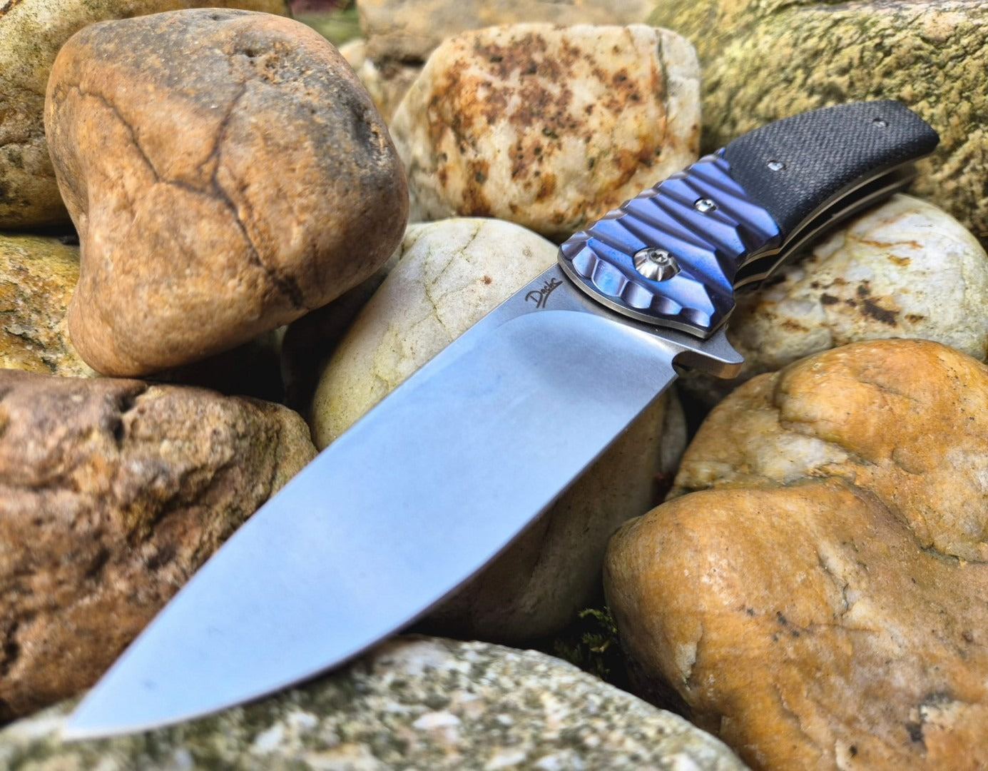 Folding knife Gentleman 3 Titan blue