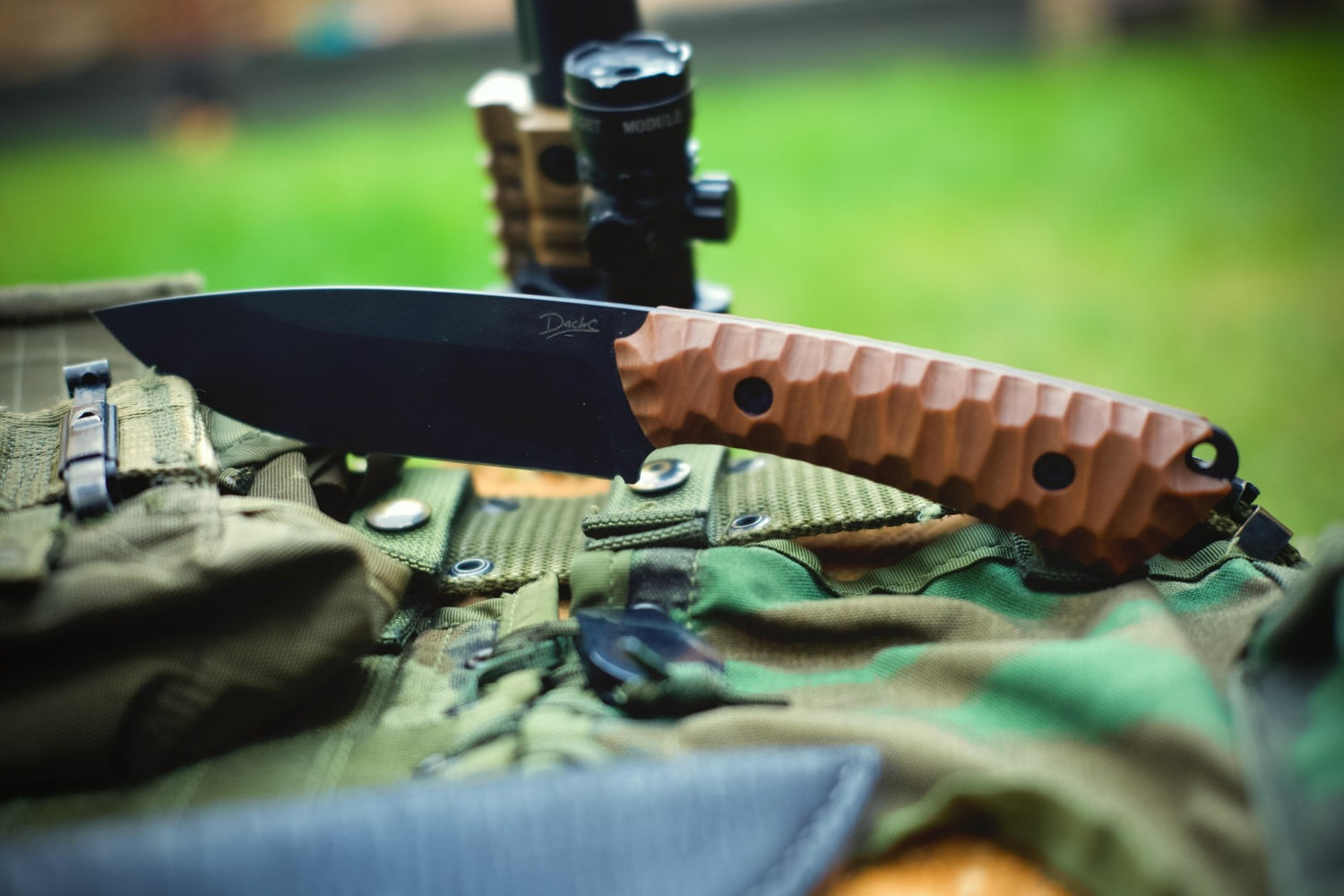 Nůž Pracant - hnědá