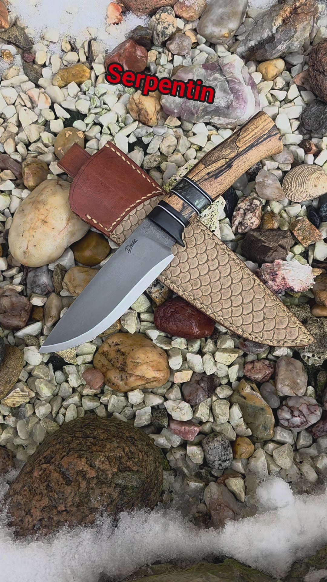 Video laden: Exklusives Mammutstoßzahnmesser