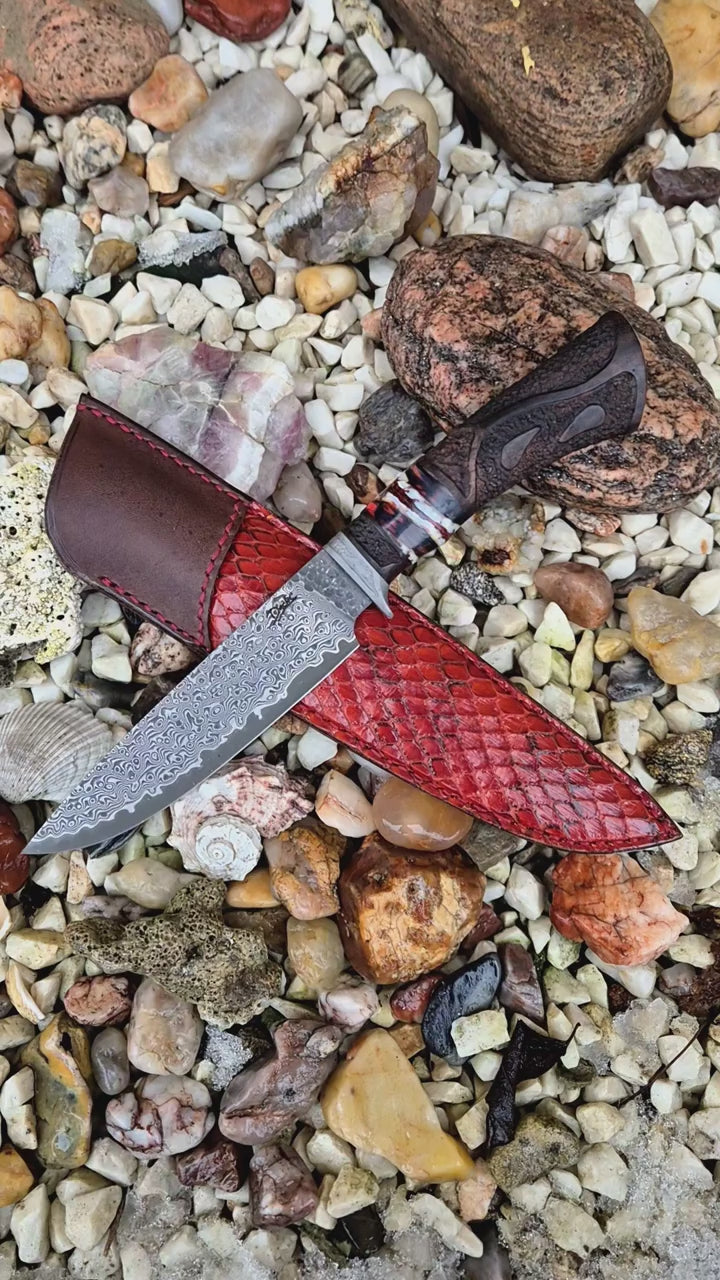 Načíst video: Nůž NERGAL z Edice - Posel z temnot