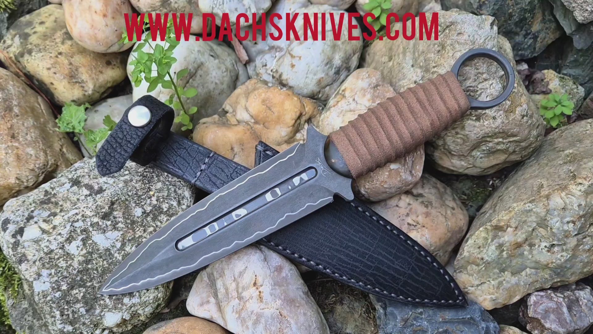 Video laden: Dolch - Edelstahl Damascus Elmax