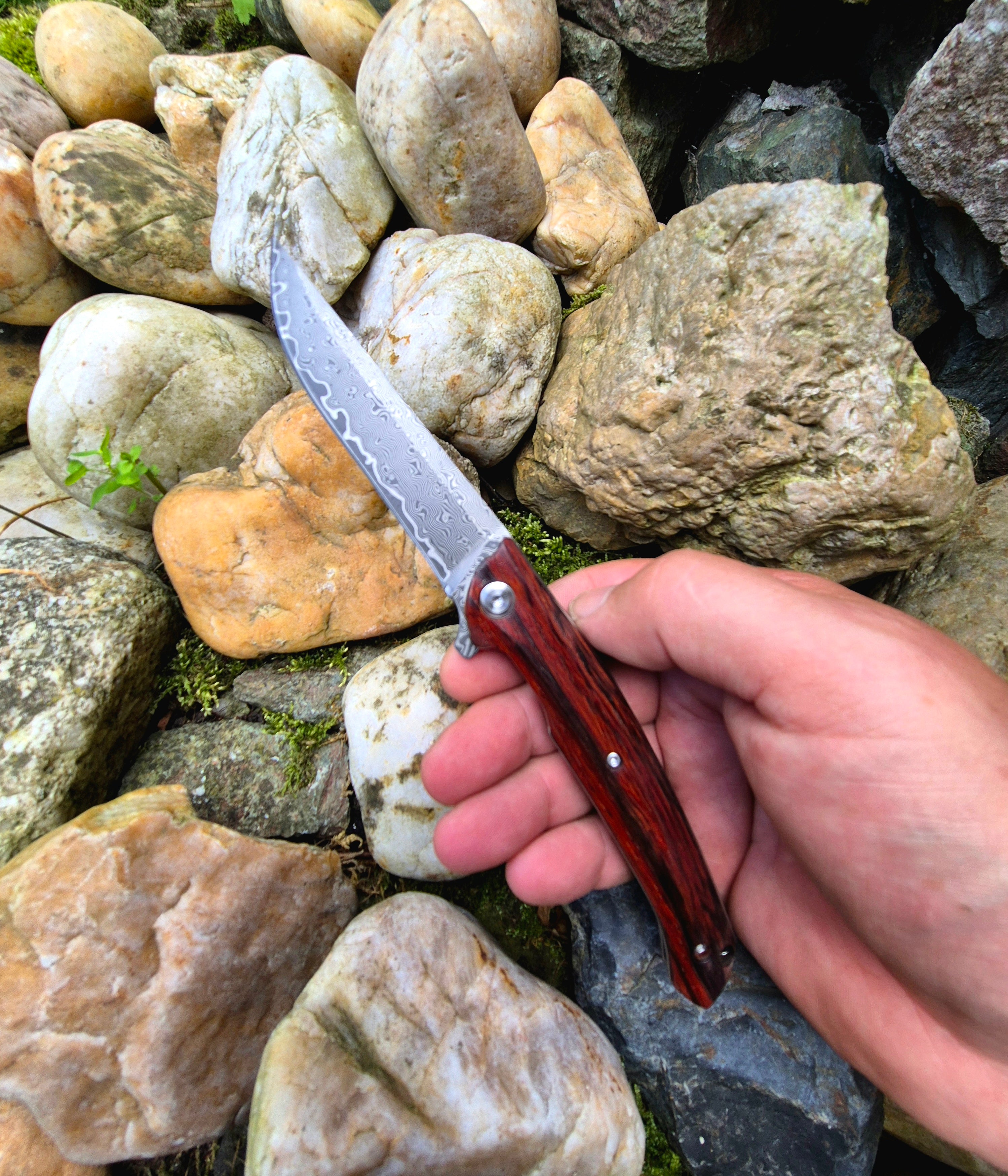 Sandelholz + schwarzer Clip