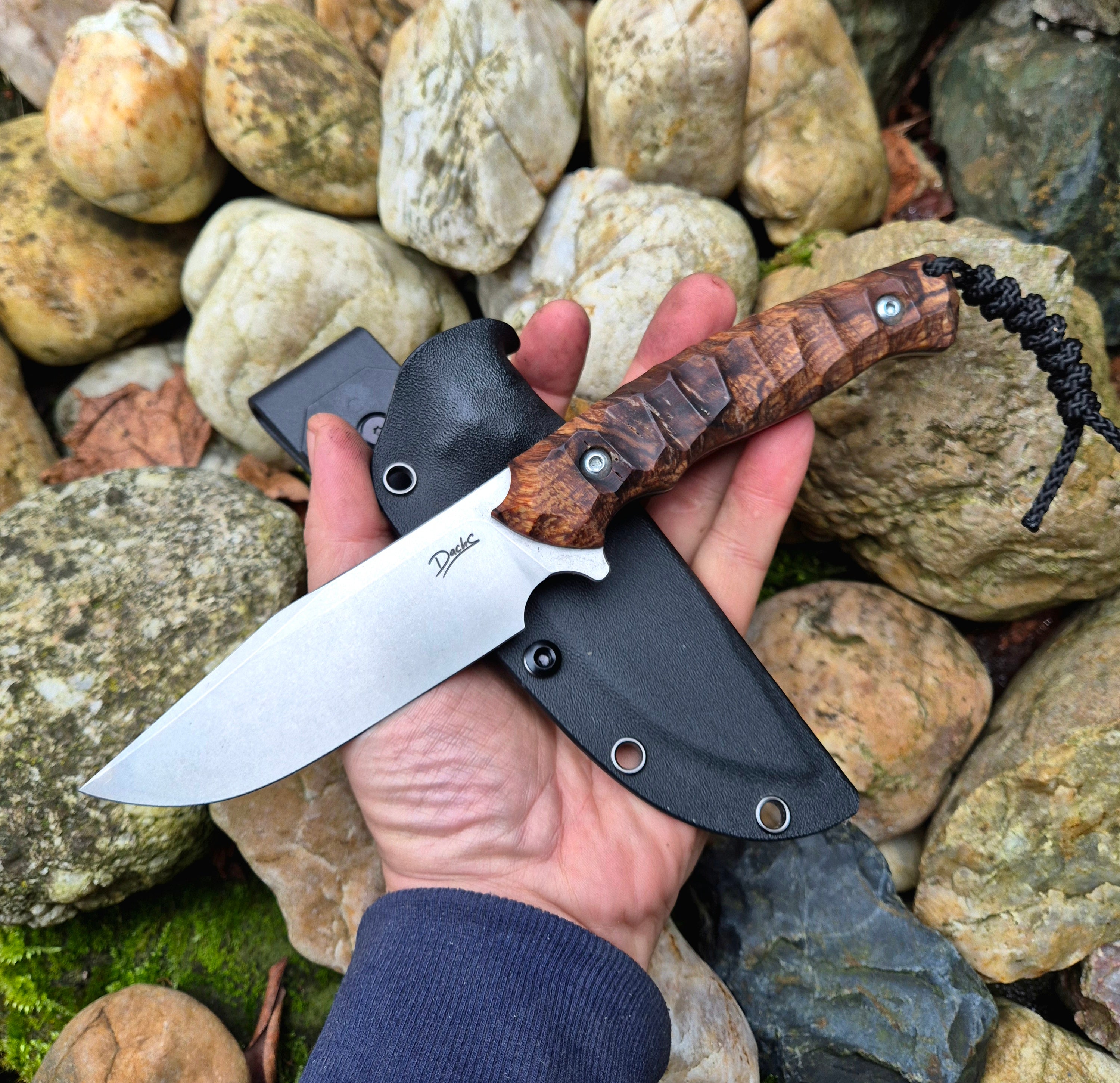 Jagdmesser Ahorn - N690 Handgefertigt