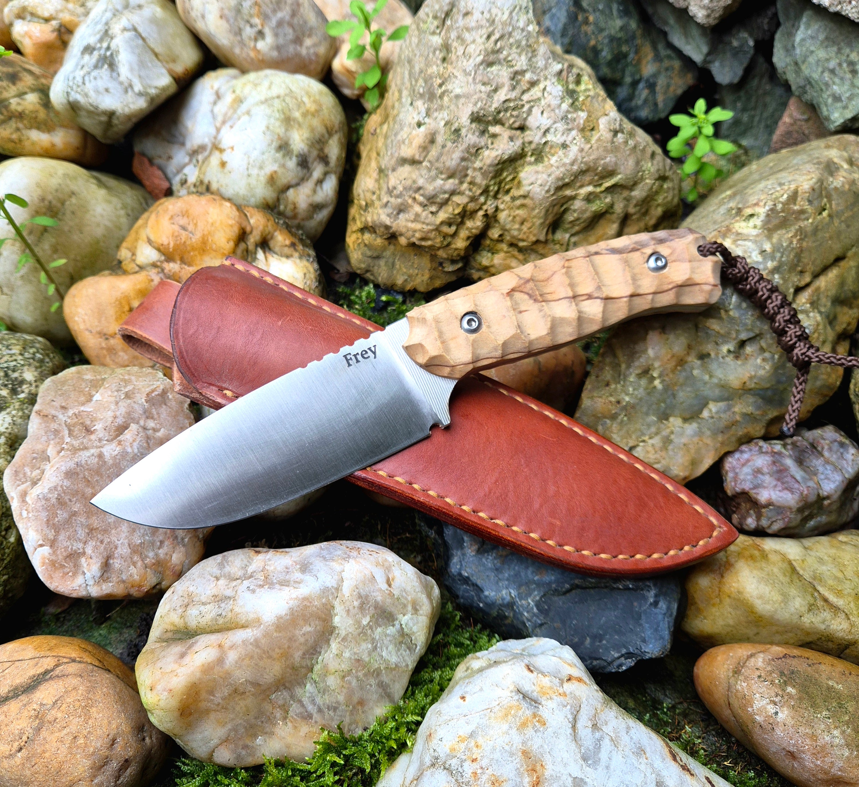 Jagdmesser FREY - Birke