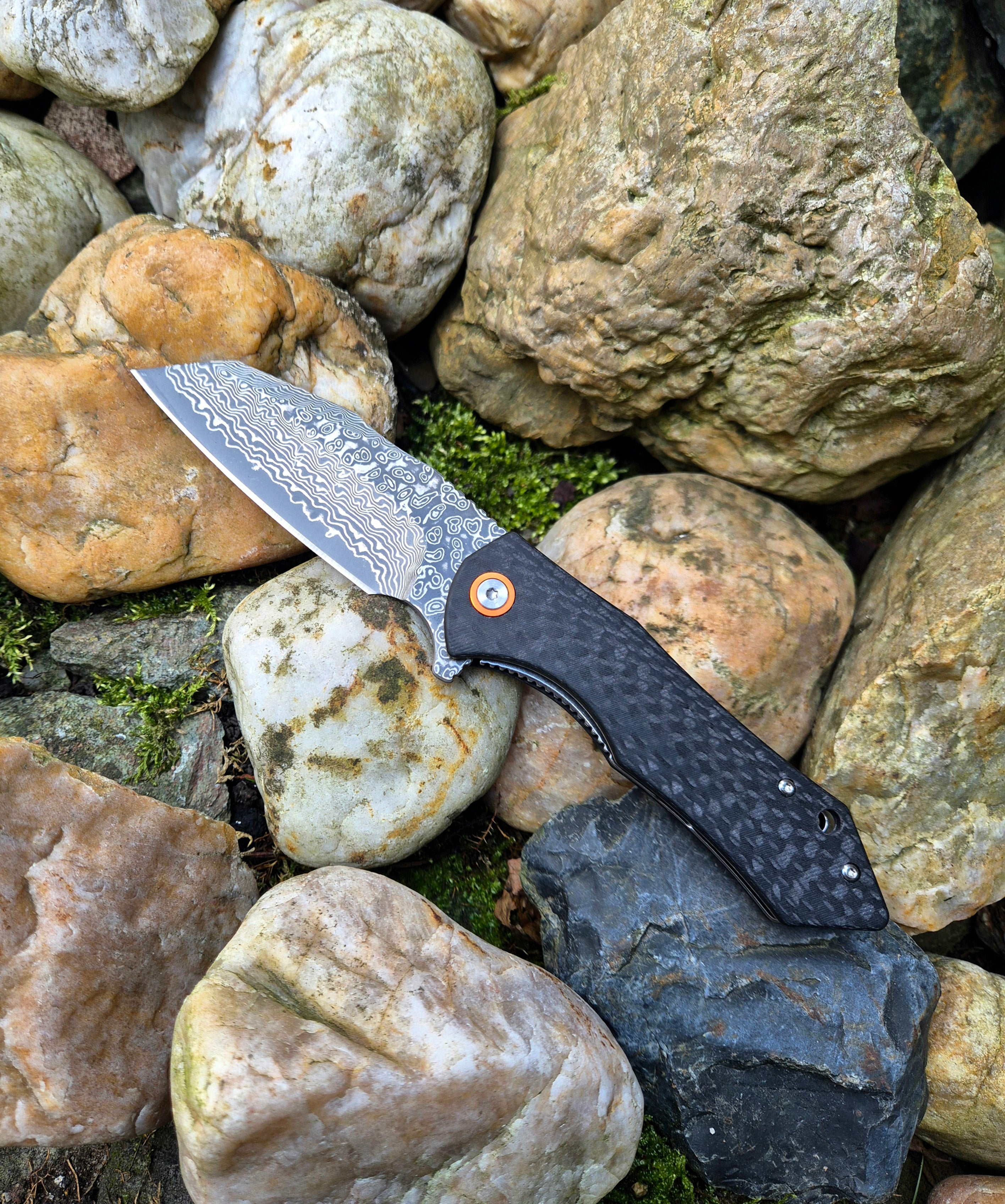 Klappmesser - Kohlefaser, Framelock