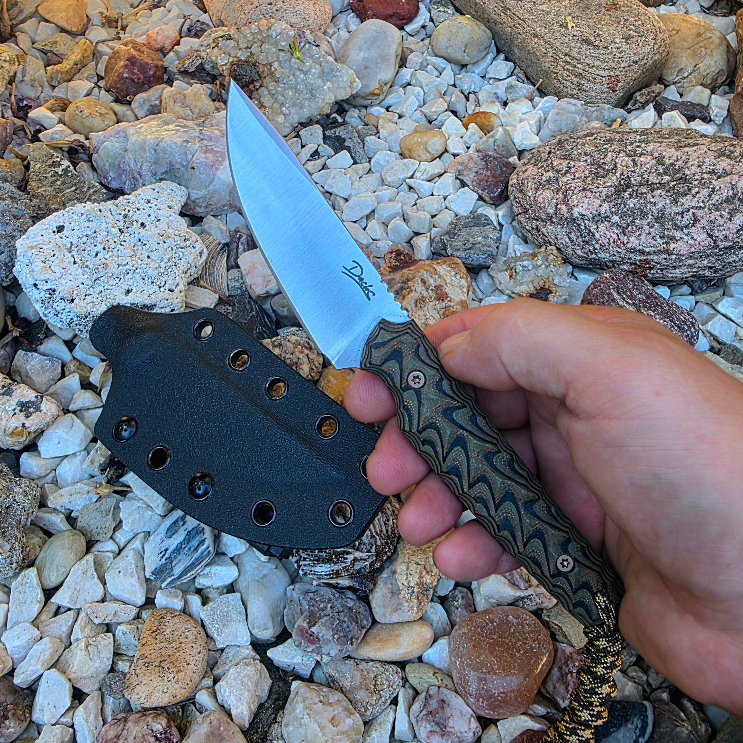 Nůž - Kwaiken Military - Ruční výroba