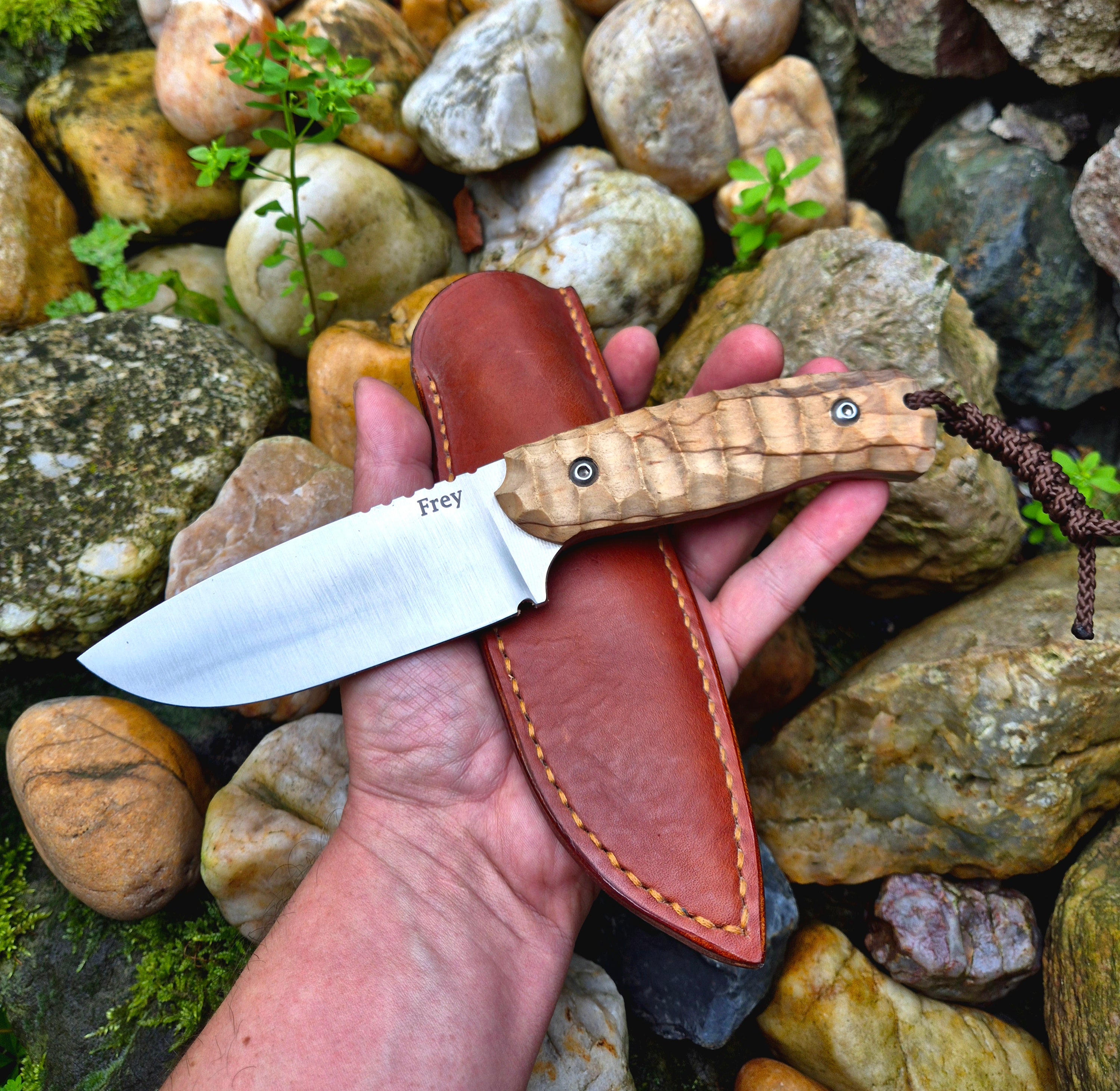 Jagdmesser FREY - Birke