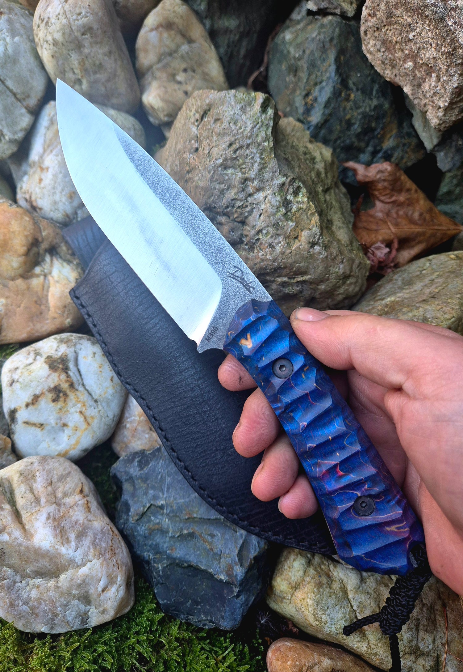 Nůž Pracant - M390 dřevo