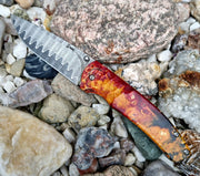 Gentleman 3 Klappmesser VG10 Edelstahl Damascus Kareslská Birke