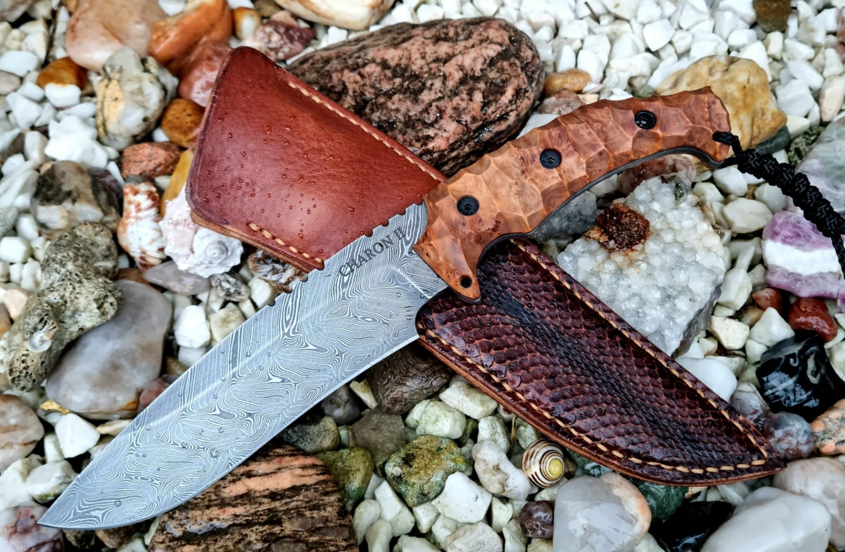 Charon II Torsion Damastmesser