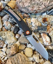 Zavírací nůž - klabonosý mikarta černá
